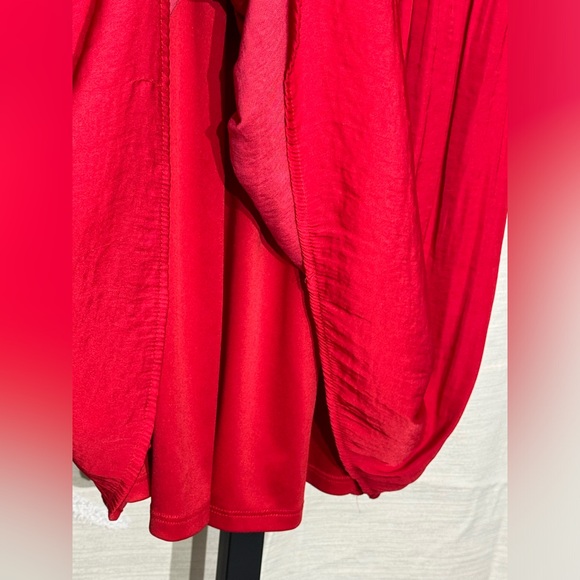 Nine West Long Sleeve Smocked Mini Dress - Picture 7 of 8